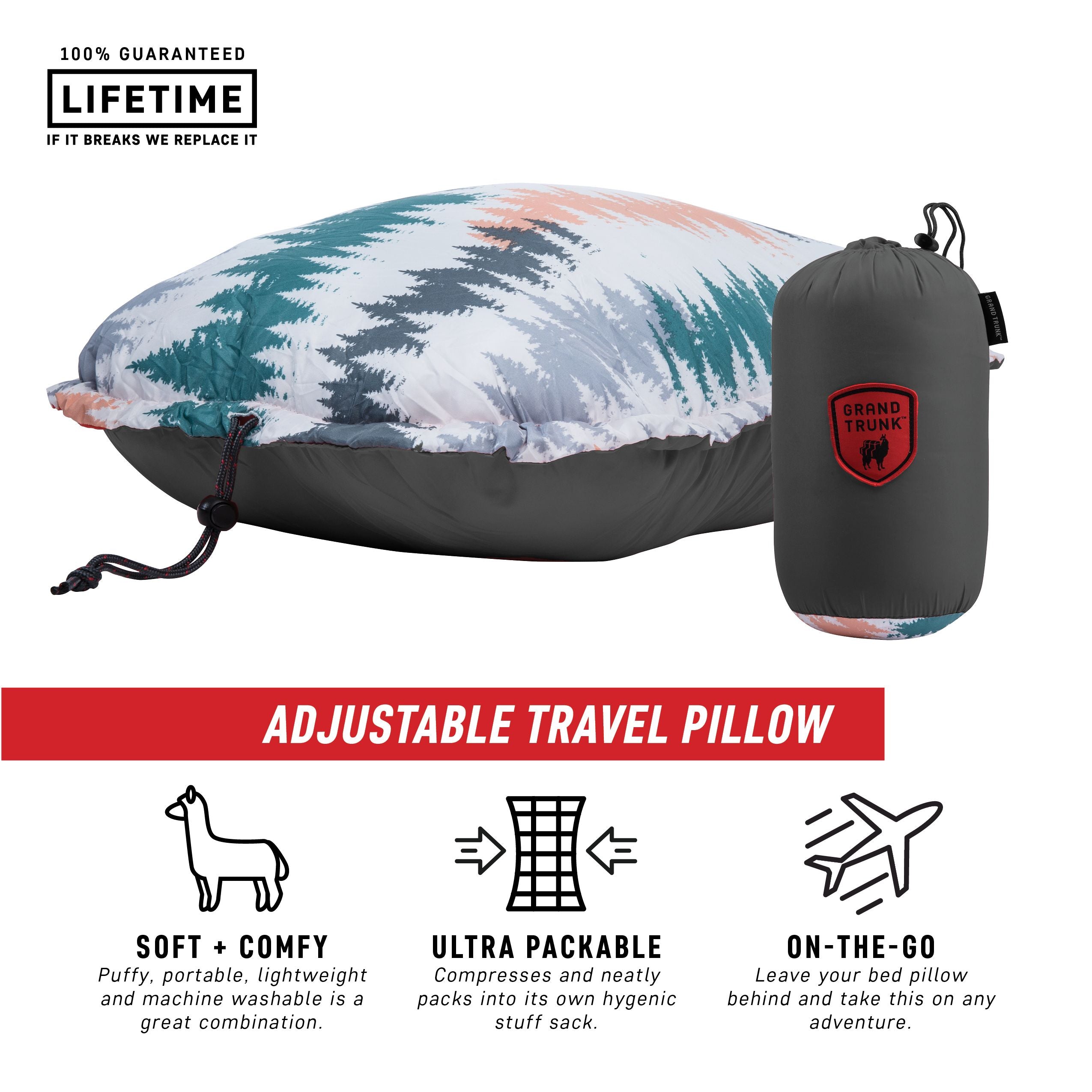 Grand Trunk Hooded Travel Pillow – GrandTrunk